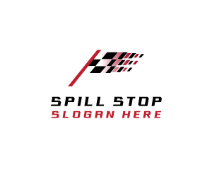 Racing Flag Speed logo design