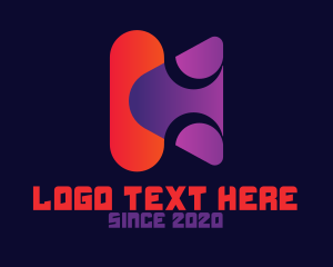 Unique - Creative Modern Letter K logo design
