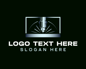 Inscribe - Steel Cutting Machine Laser logo design