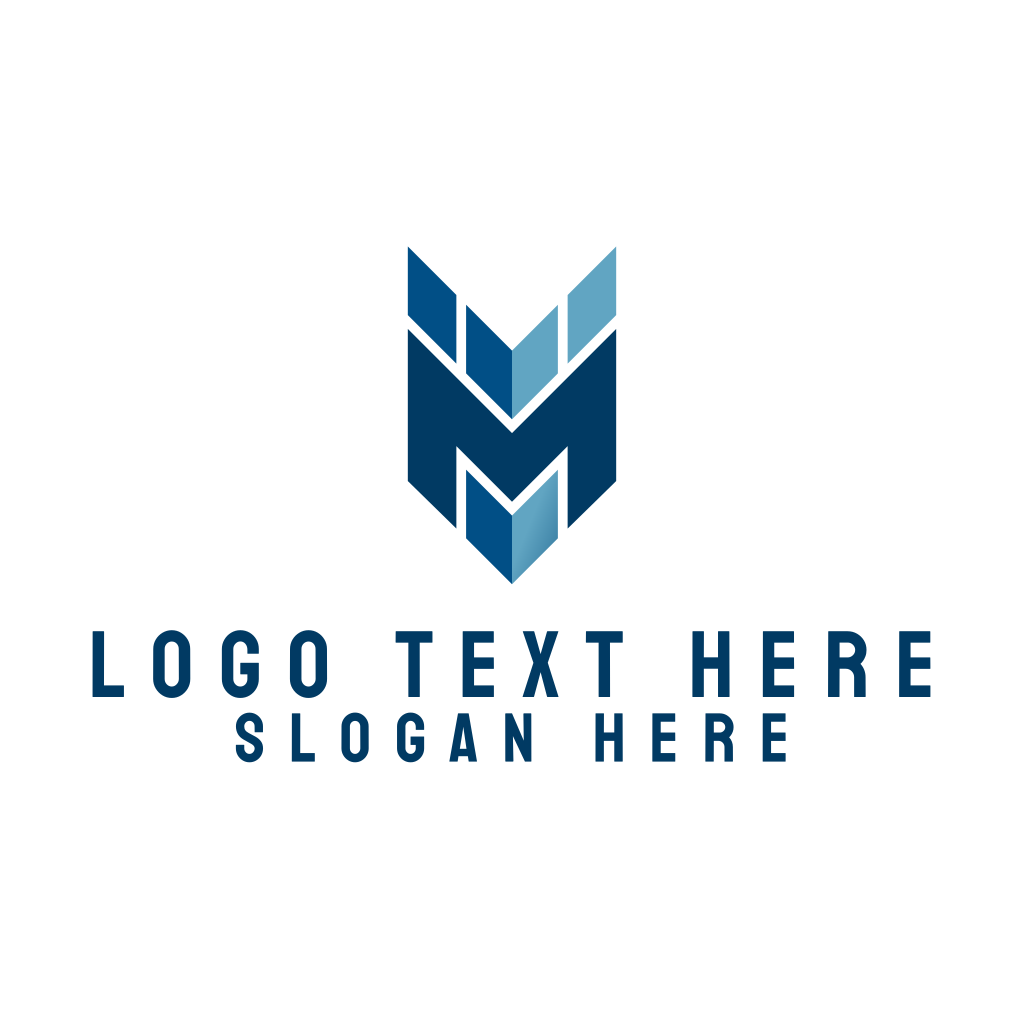 Corporate Blue Letter M Logo | BrandCrowd Logo Maker