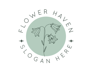 Beauty Flower Plant  logo design