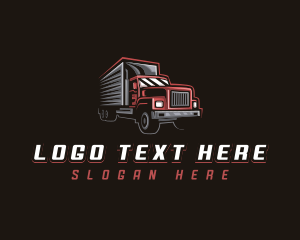 Movers - Truck Cargo Vehicle logo design