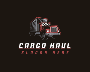 Truck Cargo Vehicle logo design