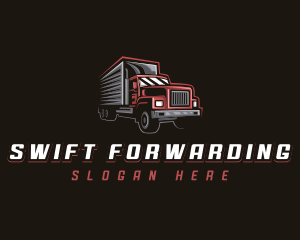 Truck Cargo Vehicle logo design