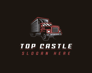 Forwarding - Truck Cargo Vehicle logo design
