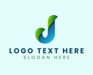 Modern - Startup Business Letter J logo design