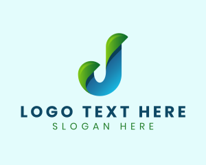 Company - Startup Business Letter J logo design