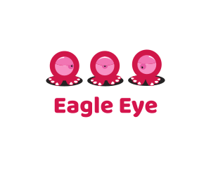 Gaming Eye Monster logo design