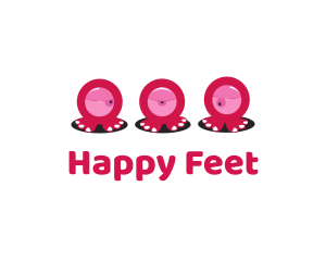 Foot - Gaming Eye Monster logo design