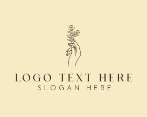 Mindfulness - Floral Styling Decorator logo design