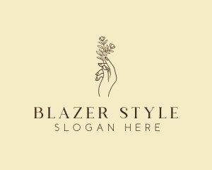 Floral Styling Decorator logo design