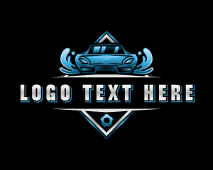 Mechanic - Automotive Wash Vehicle logo design