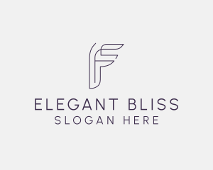 Generic Business Letter F Logo