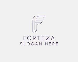 Generic Business Letter F logo design