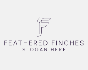 Generic Business Letter F logo design