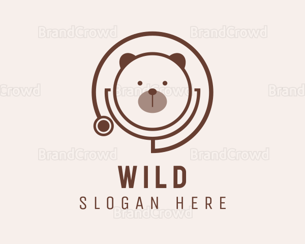 Bear Pediatric Stethoscope Logo