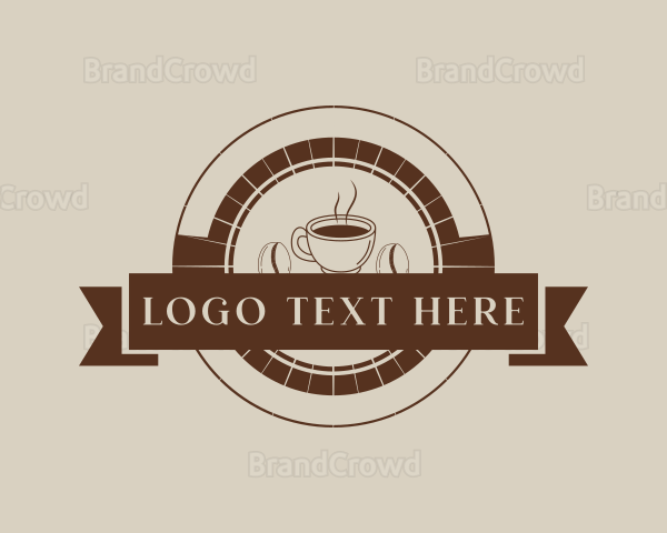 Coffee Beverage Shop Logo