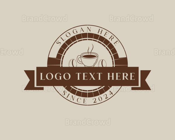 Espresso Coffee Beverage Logo