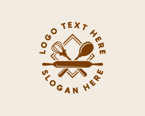 Spoon - Pastry Dessert Baking logo design