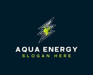 Electric Plug Energy logo design