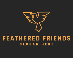 Bird Wing Fly logo design