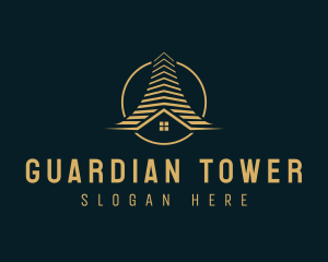 Building Tower Property logo design