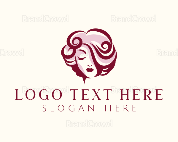 Hair Salon Woman Logo