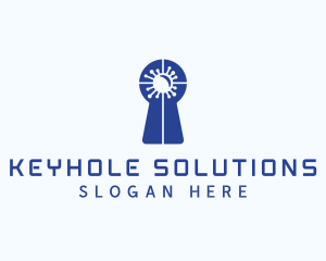 Keyhole - Keyhole Virus Infection logo design