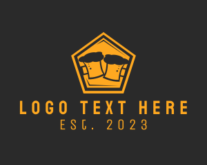 Lager - Pentagon Beer Distillery logo design