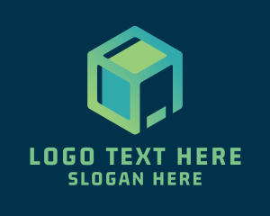 Video Game - Web Developer Cube logo design