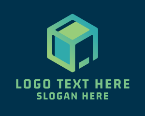 Web Developer Cube  Logo