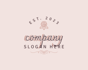 Enterprise - Luxury Elegant Floral Business logo design