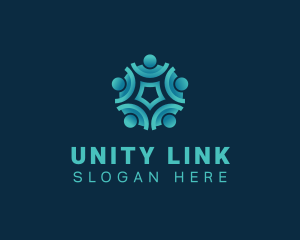 Unity Manpower People logo design