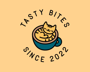 Mug - Sleeping Cat Cafe logo design