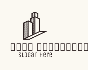 Skyscraper Roof Housing Logo