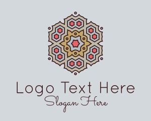 Decorative - Mandala Textile Decor logo design