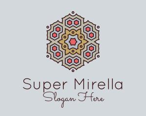 Mandala Textile Decor  Logo