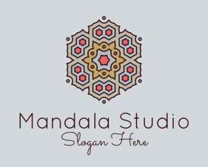 Mandala - Mandala Textile Decor logo design