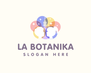 Orphanage - Child Singer Recording logo design