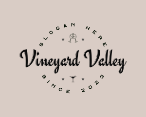 Winery - Hipster Winery Company logo design