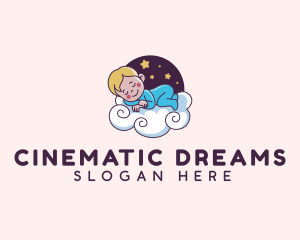 Bedtime Sleep Baby logo design