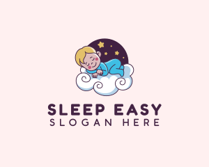 Bedtime Sleep Baby logo design