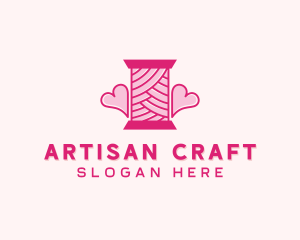 Yarn Ball Crafts logo design