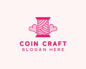 Yarn Ball Crafts logo design