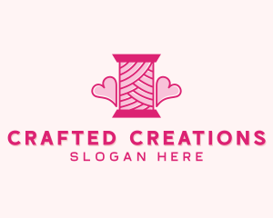 Yarn Ball Crafts logo design