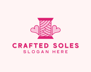 Yarn Ball Crafts logo design