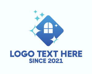 House - Window House Cleaning logo design