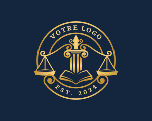 Law Judge Scale Logo