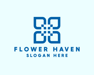 Flower Wellness Spa logo design