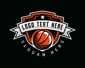 Athlete - Basketball Hoops Sports logo design